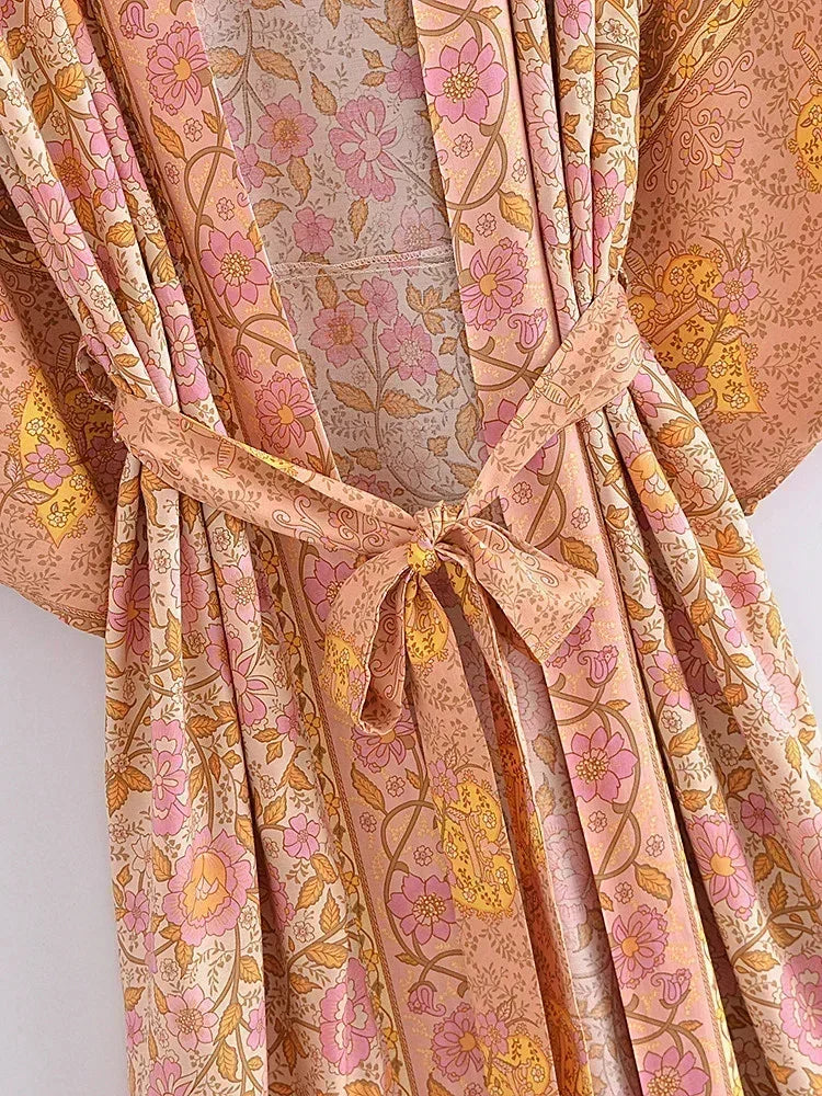 Penny Boho Long Kimono Duster