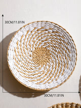 Seagrass Wall Basket Boho Home Decoration Handmade Natural Wall Art