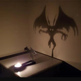 Krampusnacht Shadow Caster Candle Holder Shadow Projection Halloween Decoration