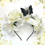 Butterfly Rose Floral Fascinators