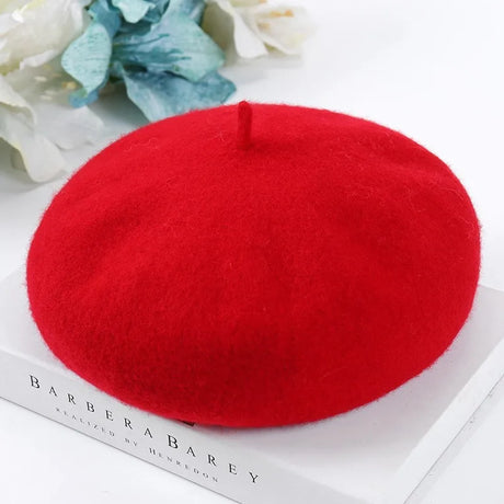 Wool Berets Autumn and Winter Soft Hats