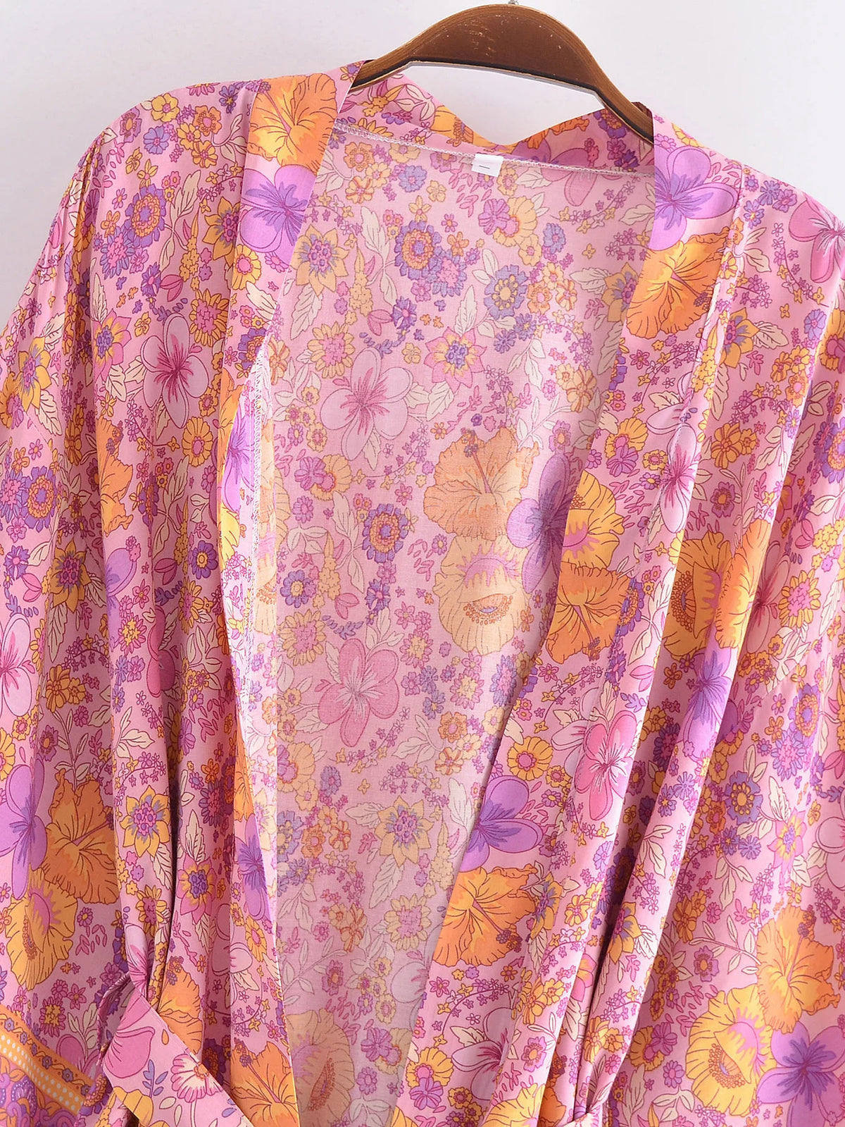 Boho Cover Ups Short Kimono