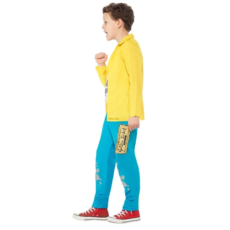 Willy Wonka Charlie and the Chocolate Factory Oompa Loompa Cosplay Book Week Halloween Costumes