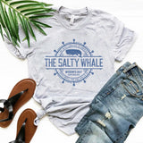 Widow's Bay T-Shirt Horror TV Series Tee The Salty Whale of Widow's Bay Shirt You Had Your Qualms Seafood Restaurant Bar Pub Tee Tops