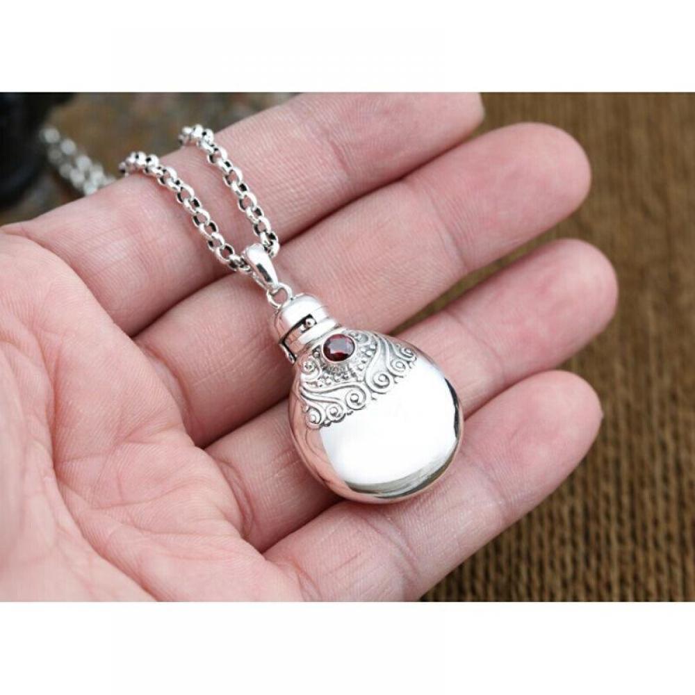 Perfume Bottle Mini Bottle Pendant Necklace