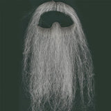 Invisible Fake Mustache Beard Trimmable Theatrical Facial Hair for Men