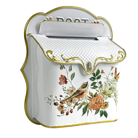 Metal Farmhouse Wall Mounted Post Box Mailboxes Letter Box