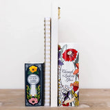 Ceramic Book Vase Bookshelf Decor for Book Lovers