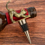 The Library Cat Wine Stopper