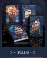 Sail of Dreams Dream Journal Hardcover Notebook Full-colour Illustrations