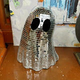 Halloween Disco Ghost Mirror Ball Decor