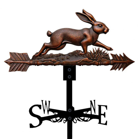 Bronzed Metal Weather Vanes Garden Decoration