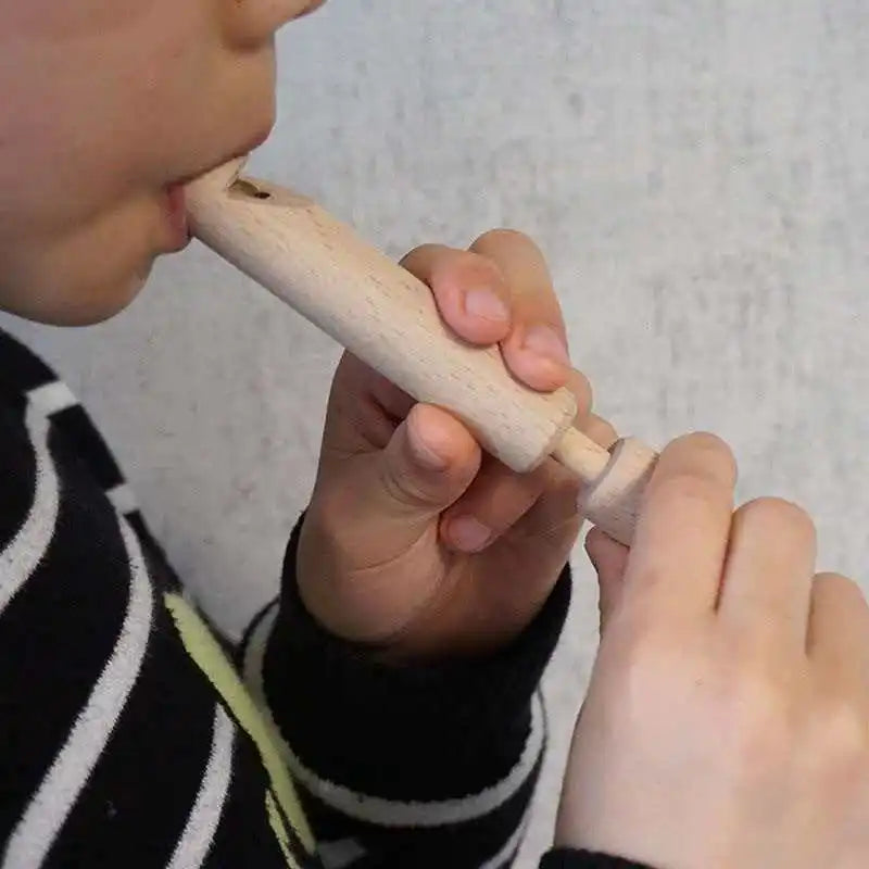 Wooden Bird Call Whistle Musical Noisemaker Fun Outdoor Exploration Kids Education Gifts