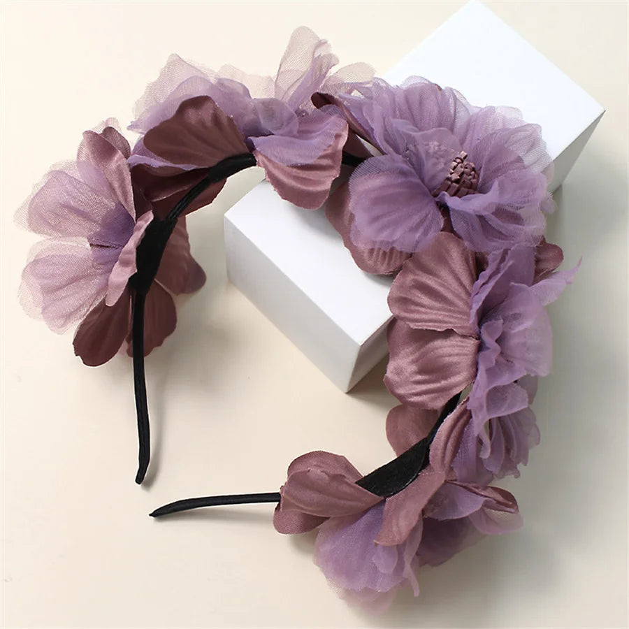 Bonny's Mesh Flower Headbands