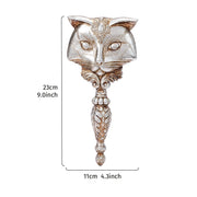 Duchess Kitty Hand Mirror Resin Ornamental Vanity Table Decor