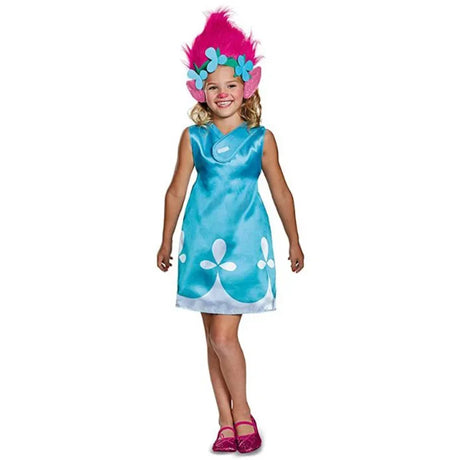 Branch and Poppy Trolls Dress Up Boys Girls Halloween Costumes