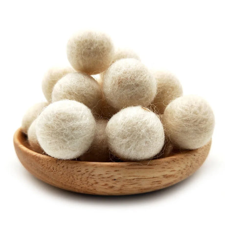 FIFTY 2cm Wool Felt Balls 100% Wool DIY Handmade Craft Supplies