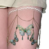 Butterfly Tassels Thigh Chain