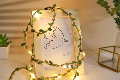 Ivy Garland Copper Fairy Lights