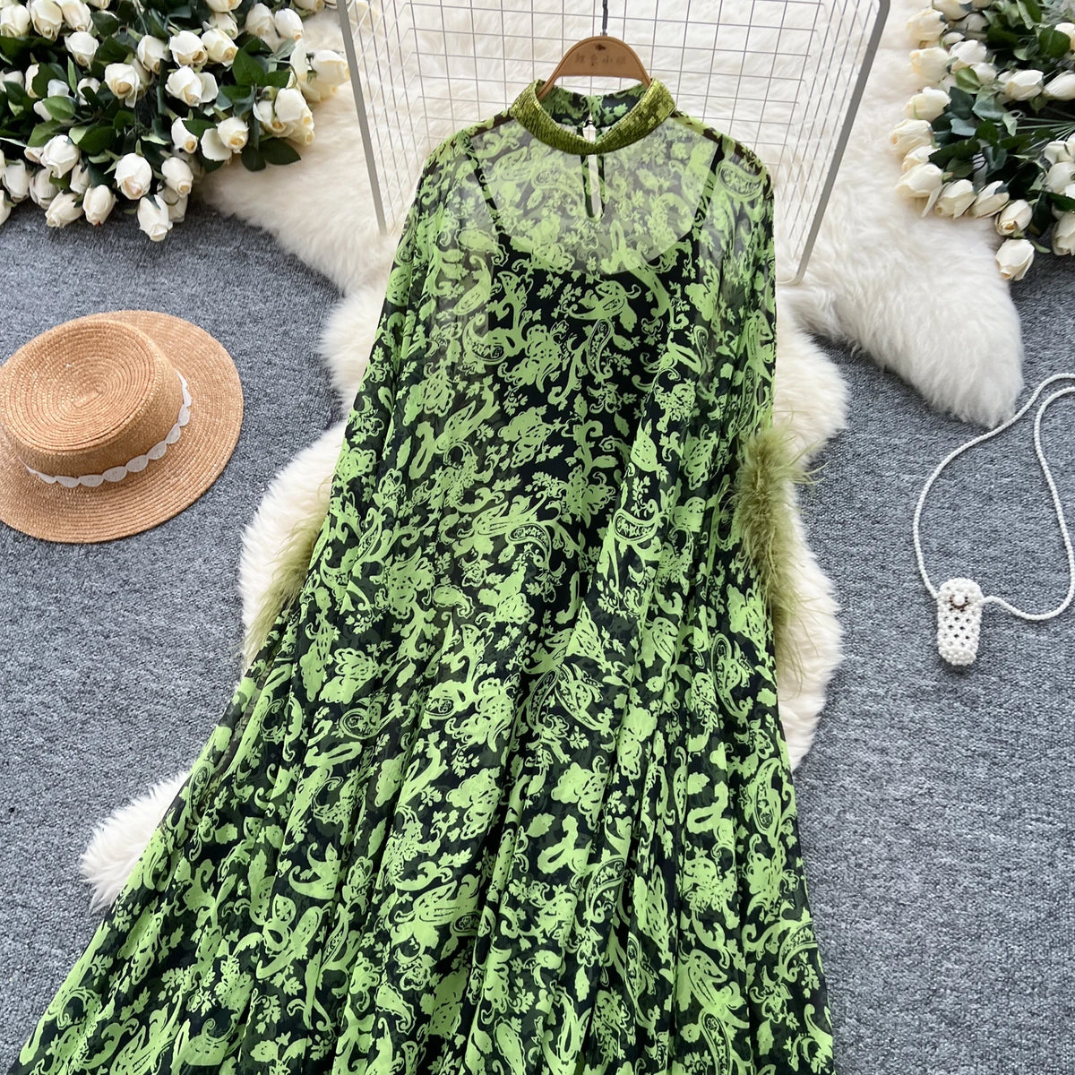 Endora's Bewitching Dress Two Piece Set