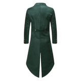 Purple Red Green Black Gothic Tailcoat Jacket Victorian Cosplay Costume Coat
