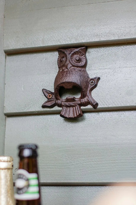 Woodland Owl Cast Iron Bottle Opener