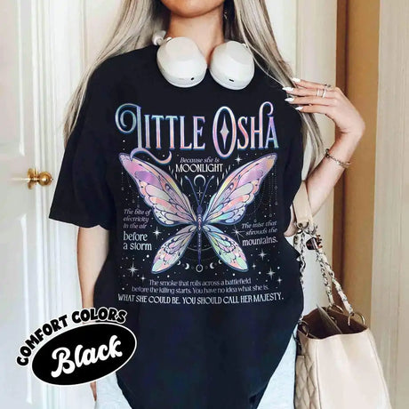 Little Osha Butterfly T-Shirt Quicksilver Book Lovers Tee