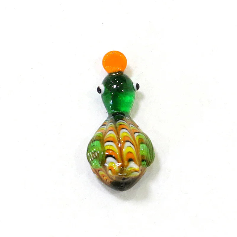Glass Duck Mini Figurines Tea Pets