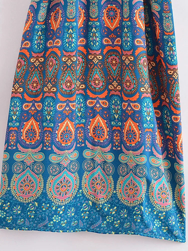 Iyka's Long Boho Kimono Robe