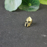 Brass Spartan Warrior Helmet Paracord Beads Lanyard Dreadlock Beard Bead
