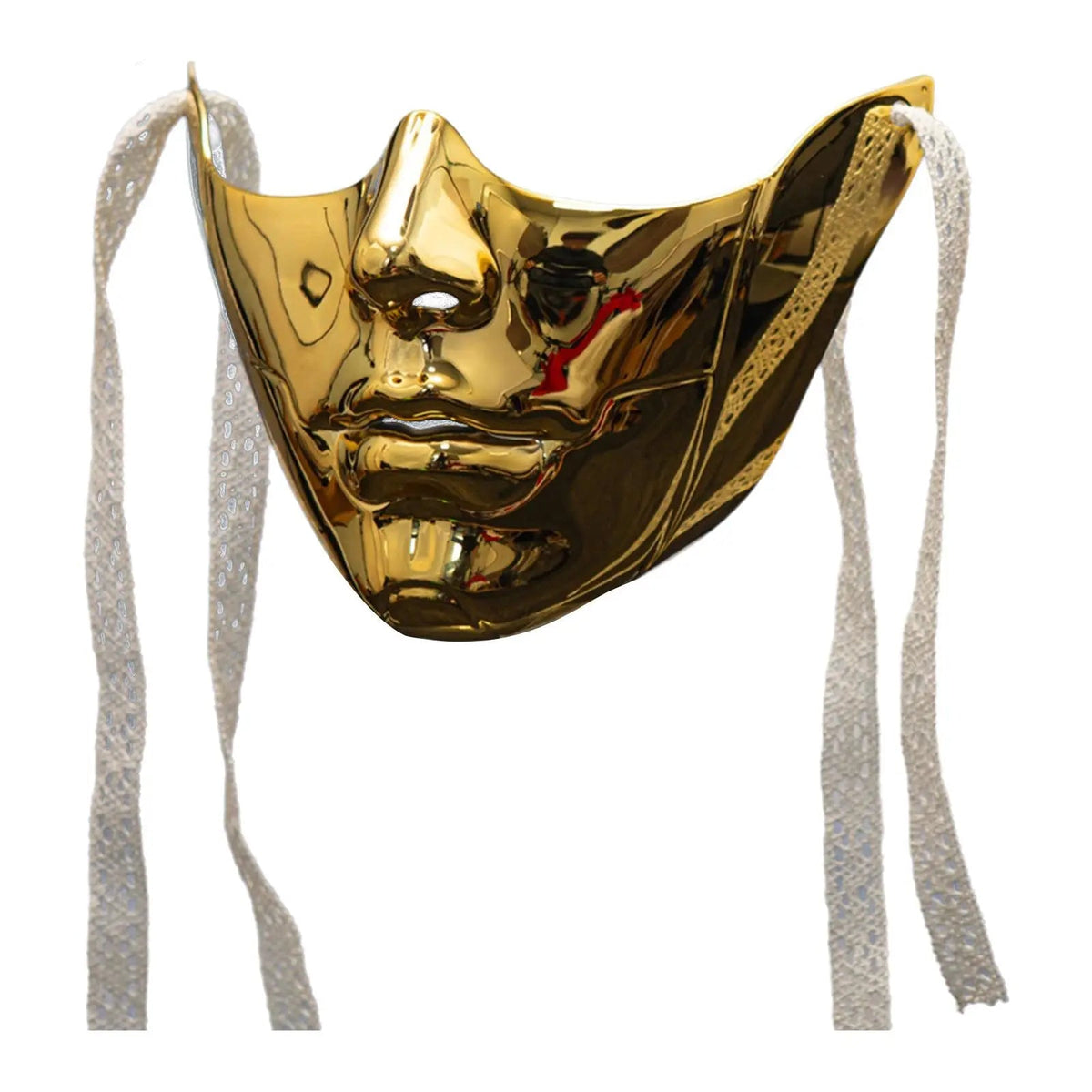 Liquid Half Face Mask Carnival Masquerade Cosplay Photography Props