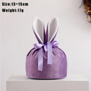 Easter Bunny Bags Velvet Rabbit Ears Gift Packing Chocolate Candy Bags