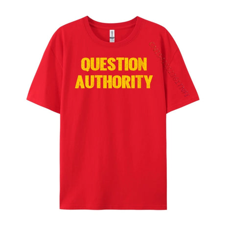 Question Authority Men's T-Shirts
