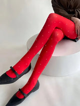Polka Dot Pantyhose