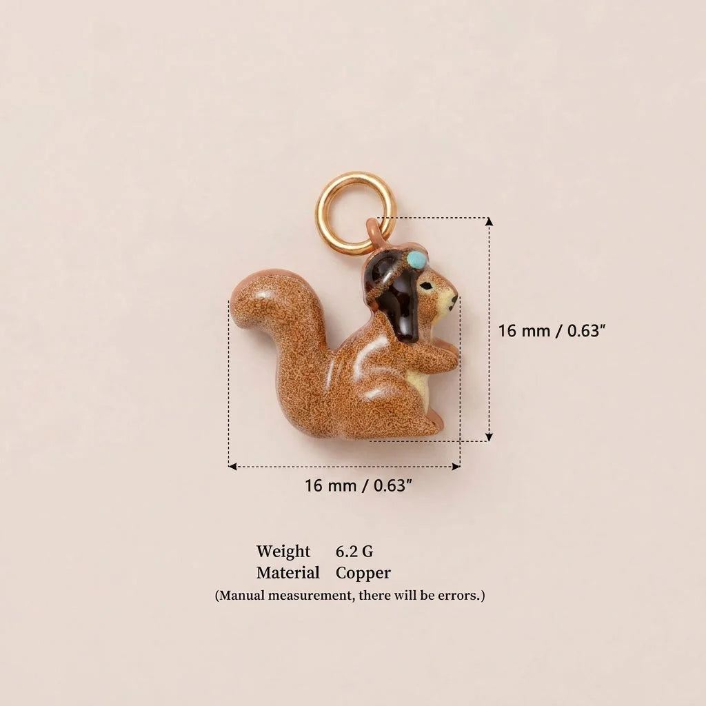 Miniature Animal Friends Pendant Charms DIY Jewellery Making