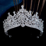 Queen Alexandría's Baroque Crystal Bridal Tiara