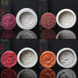 Round Peony Silicone Soap Moulds DIY Candle Resin Chocolate Ice Soap Making Tool