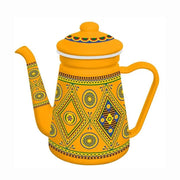 1.5L Enamel Coffee Pot Gooseneck Spout Stovetop Tea Kettle