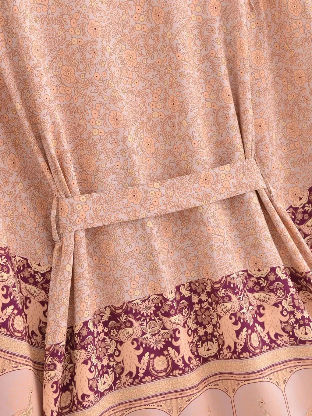 Boho Cover Ups Short Kimono