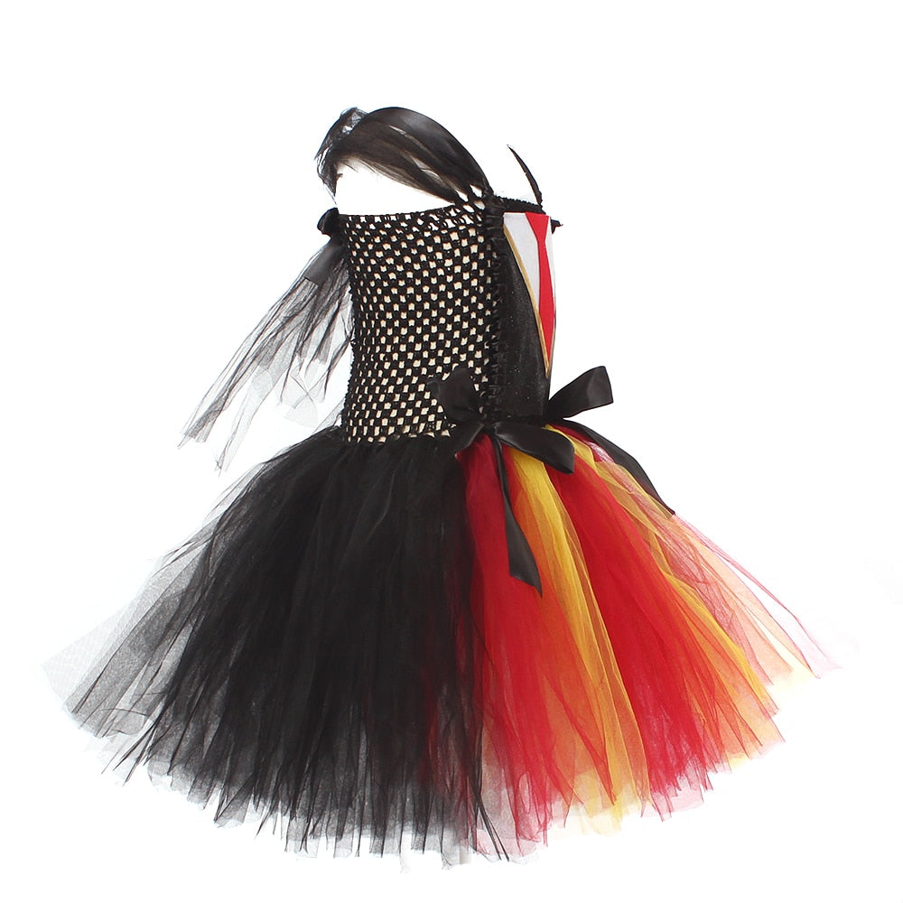 Hermoine Tulle Tutu Dress for Halloween Cosplay Costume
