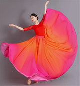 Dance Skirts 720 Degree Dancing Performance Costume