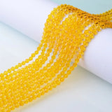 3/4/6mm Rainbow Austria Bicone Crystal Beads AB Colour Faceted Glass Beads for DIY Jewellery Making