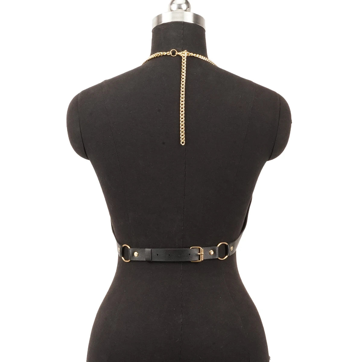 PU Leather Corset Top Bustier Top