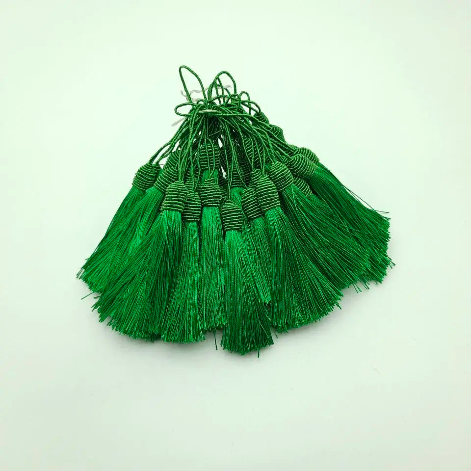 2-50pcs/lot 15cm Hanging Rope Silk Tassels Fringe Sewing Bang Tassel Trim Key Tassels for DIY Embellish Curtain Accessories