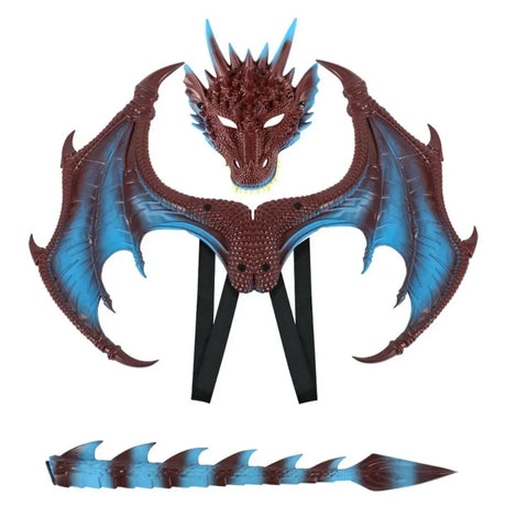 Dragon Costume Kids Cosplay Sets - Wings, Tail, Mask
