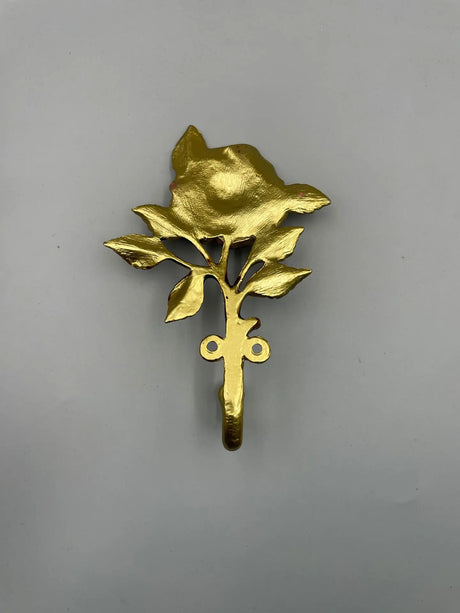 Enamel Flower Decorative Wall Hooks