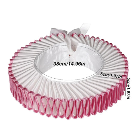 Elizabethan Tudor Ruff Collar Photoshoot Halloween Costume