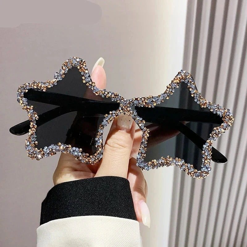Dead Set Diamond Rock Star Sunglasses