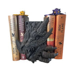Dragon Book Shelf Decor Resin Book Holder For Fantasy Book Lovers