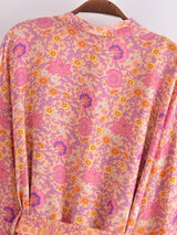 Boho Cover Ups Short Kimono